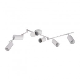 Светильник PCL-0606 6xGU10 IP20 230В WH настен./потолочн. декор. под лампу JazzWay 5066786