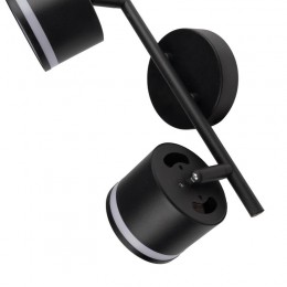 Светильник PCL-0702 max 20Вт (каждая лампа) 2xGX53 IP20 230В BL настен./потолочн. декор. под лампу JazzWay 5066809