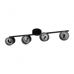 Светильник PCL-0704 max 20Вт (каждая лампа) 4xGX53 IP20 230В BL настен./потолочн. декор. под лампу JazzWay 5066885