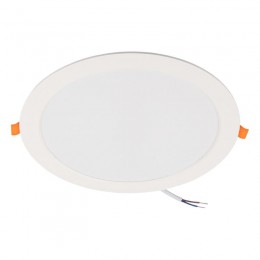 Светильник светодиодный PLED DL7 24Вт 6500К IP54 2040лм WH встраив. бел. Pro JazzWay 5069121