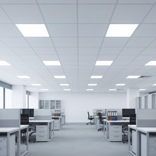 Светильник светодиодный PPL SPEC 02 Opal 40Вт 6500К IP40 3620лм 165-265В 595х595х25 Ra>90 ДВО/ДПО равномерная засветка рассеив. V2 негорюч. панель бел. Pro+ JazzWay 5068933