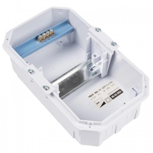 Бокс модульный встраив. PDB/R 1004 WH (ЩРВ-П- 4) IP41 пластик. Pro JazzWay 5071728