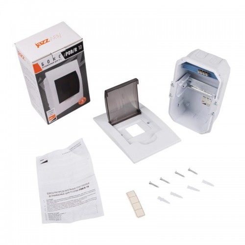 Бокс модульный встраив. PDB/R 1004 WH (ЩРВ-П- 4) IP41 пластик. Pro JazzWay 5071728