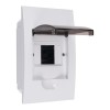 Бокс модульный встраив. PDB/R 1004 WH (ЩРВ-П- 4) IP41 пластик. Pro JazzWay 5071728