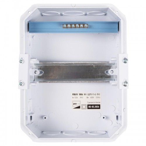 Бокс модульный встраив. PDB/R 1006 WH (ЩРВ-П- 6) IP41 пластик. Pro JazzWay 5071735