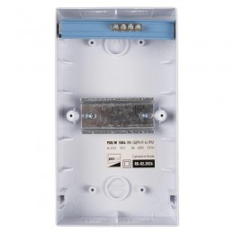 Бокс модульный накладной PDB/W 1004 WH (ЩРН-П- 4) IP41 пластик. Pro JazzWay 5071643