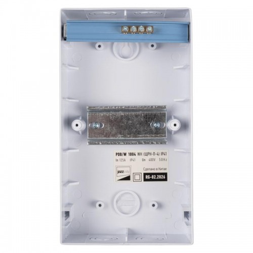 Бокс модульный накладной PDB/W 1004 WH (ЩРН-П- 4) IP41 пластик. Pro JazzWay 5071643