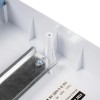 Бокс модульный накладной PDB/W 1008 WH (ЩРН-П- 8) IP41 пластик. Pro JazzWay 5071667