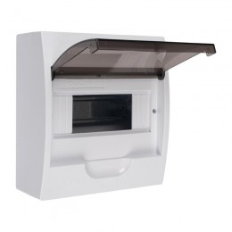 Бокс модульный накладной PDB/W 1008 WH (ЩРН-П- 8) IP41 пластик. Pro JazzWay 5071667