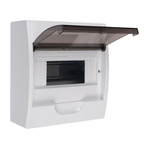 Бокс модульный накладной PDB/W 1008 WH (ЩРН-П- 8) IP41 пластик. Pro JazzWay 5071667