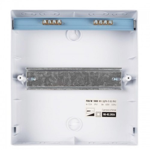 Бокс модульный накладной PDB/W 1008 WH (ЩРН-П- 8) IP41 пластик. Pro JazzWay 5071667