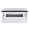 Бокс модульный накладной PDB/W 1018 WH (ЩРН-П-18) IP41 пластик. Pro JazzWay 5071681
