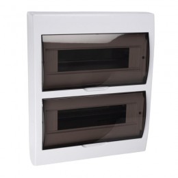 Бокс модульный накладной PDB/W 1024 WH (ЩРН-П-24) IP41 пластик. Pro JazzWay 5071698
