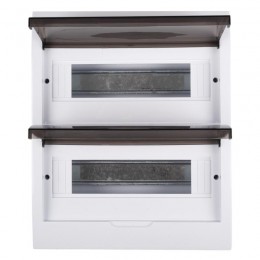 Бокс модульный накладной PDB/W 1024 WH (ЩРН-П-24) IP41 пластик. Pro JazzWay 5071698