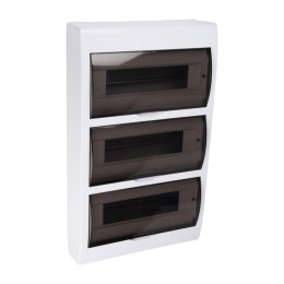 Бокс модульный накладной PDB/W 1036 WH (ЩРН-П-36) IP41 пластик. Pro JazzWay 5071704