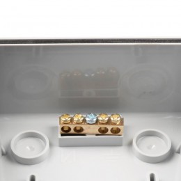 Бокс модульный накладной PDB/W 3005 GR (ЩРН-ПГ- 5) IP65 пластик. Pro JazzWay 5071964