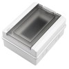 Бокс модульный накладной PDB/W 3008 GR (ЩРН-ПГ- 8) IP65 пластик. Pro JazzWay 5071988
