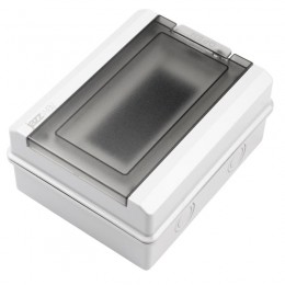 Бокс модульный накладной PDB/W 3008 GR (ЩРН-ПГ- 8) IP65 пластик. Pro JazzWay 5071988