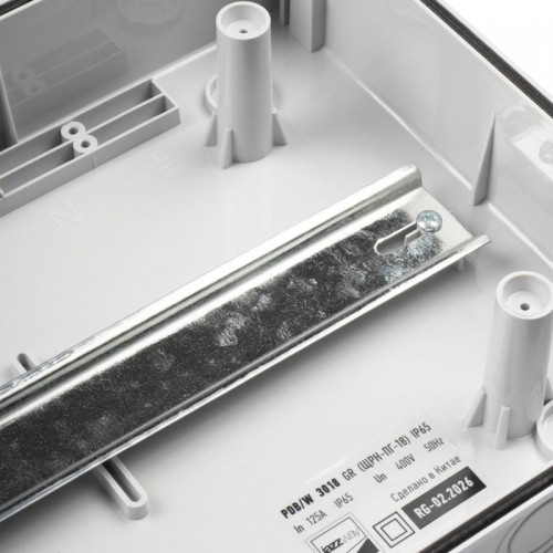 Бокс модульный накладной PDB/W 3018 GR (ЩРН-ПГ-18) IP65 пластик. Pro JazzWay 5072022