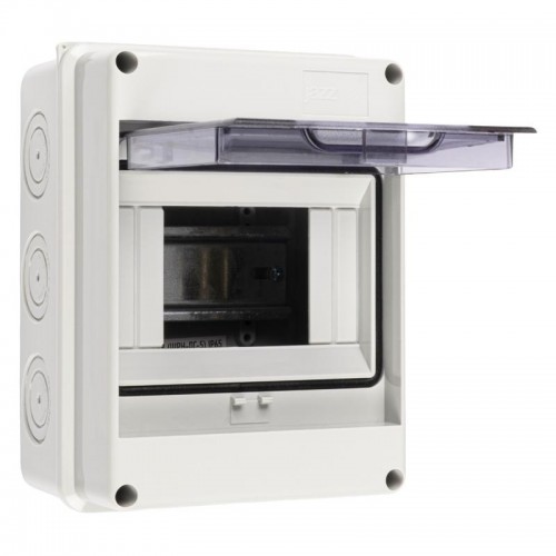 Бокс модульный накладной PDB/W 4005 GR (ЩРН-ПГ- 5) IP65 пластик. Pro JazzWay 5072053