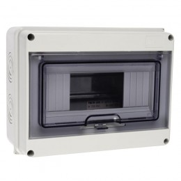 Бокс модульный накладной PDB/W 4008 GR (ЩРН-ПГ- 8) IP65 пластик. Pro JazzWay 5072060