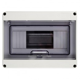 Бокс модульный накладной PDB/W 4008 GR (ЩРН-ПГ- 8) IP65 пластик. Pro JazzWay 5072060