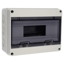 Бокс модульный накладной PDB/W 4012 GR (ЩРН-ПГ-12) IP65 пластик. Pro JazzWay 5072084