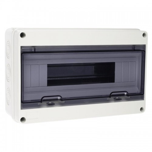 Бокс модульный накладной PDB/W 4015 GR (ЩРН-ПГ-15) IP65 пластик. Pro JazzWay 5072107