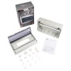 Бокс модульный накладной PDB/W 4015 GR (ЩРН-ПГ-15) IP65 пластик. Pro JazzWay 5072107