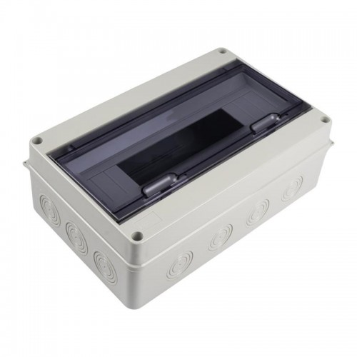 Бокс модульный накладной PDB/W 4015 GR (ЩРН-ПГ-15) IP65 пластик. Pro JazzWay 5072107
