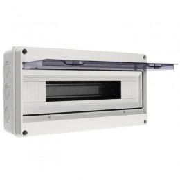 Бокс модульный накладной PDB/W 4018 GR (ЩРН-ПГ-18) IP65 пластик. Pro JazzWay 5072121