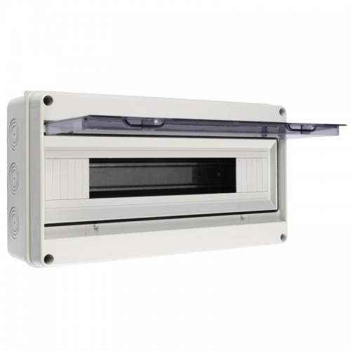 Бокс модульный накладной PDB/W 4018 GR (ЩРН-ПГ-18) IP65 пластик. Pro JazzWay 5072121