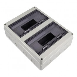 Бокс модульный накладной PDB/W 4024 GR (ЩРН-ПГ-24) IP65 пластик. Pro JazzWay 5072145