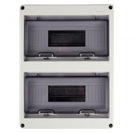 Бокс модульный накладной PDB/W 4024 GR (ЩРН-ПГ-24) IP65 пластик. Pro JazzWay 5072145