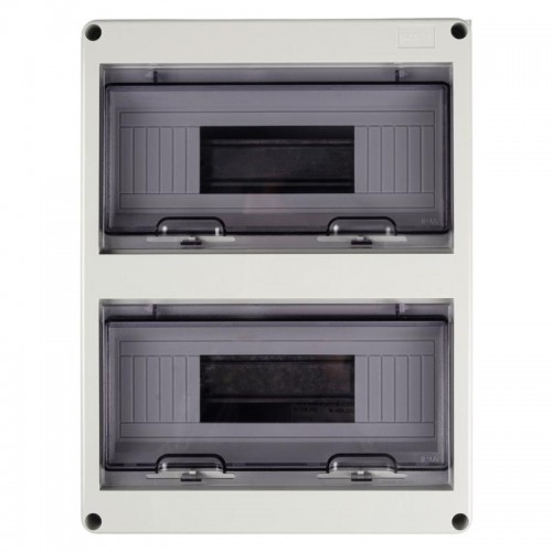 Бокс модульный накладной PDB/W 4024 GR (ЩРН-ПГ-24) IP65 пластик. Pro JazzWay 5072145