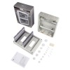 Бокс модульный накладной PDB/W 4024 GR (ЩРН-ПГ-24) IP65 пластик. Pro JazzWay 5072145