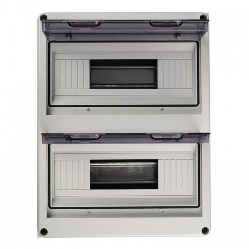 Бокс модульный накладной PDB/W 4024 GR (ЩРН-ПГ-24) IP65 пластик. Pro JazzWay 5072145