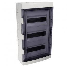 Бокс модульный накладной PDB/W 4036 GR (ЩРН-ПГ-36) IP65 пластик. Pro JazzWay 5072169