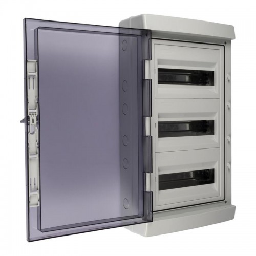 Бокс модульный накладной PDB/W 4036 GR (ЩРН-ПГ-36) IP65 пластик. Pro JazzWay 5072169
