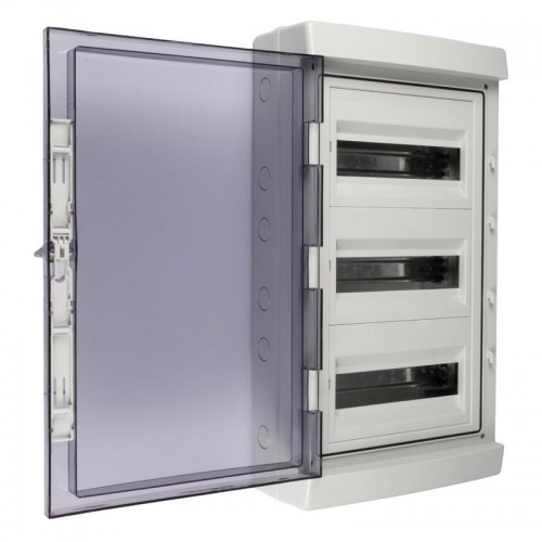 Бокс модульный накладной PDB/W 4036 GR (ЩРН-ПГ-36) IP65 пластик. Pro JazzWay 5072169