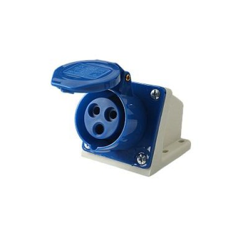 Розетка стационарная ОП PPC 123 32А 3п 2PPE 220В IP44 JazzWay 5072695