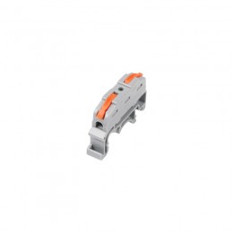Клемма монтажная СМК PTC-1P 4211 DIN BL/4 450В 32А 0.08-2.5(4.0)кв.мм JazzWay 5073647