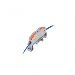 Клемма монтажная СМК PTC-1P 4211 DIN BL/4 450В 32А 0.08-2.5(4.0)кв.мм JazzWay 5073647