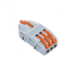 Клемма монтажная СМК PTC-1P 4213 BL/3 450В 32А 0.08-2.5(4.0)кв.мм JazzWay 5073746