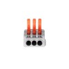 Клемма монтажная СМК PTC-1P 4213 BL/3 450В 32А 0.08-2.5(4.0)кв.мм JazzWay 5073746