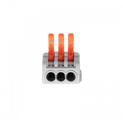 Клемма монтажная СМК PTC-1P 4213 BL/3 450В 32А 0.08-2.5(4.0)кв.мм JazzWay 5073746