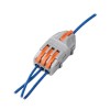 Клемма монтажная СМК PTC-1P 4213 BL/3 450В 32А 0.08-2.5(4.0)кв.мм JazzWay 5073746