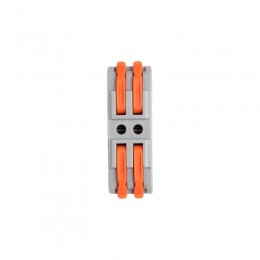 Клемма монтажная СМК PTC-2P 4222 BL/4 450В 32А 0.08-2.5(4.0)кв.мм JazzWay 5073685