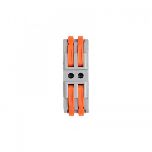 Клемма монтажная СМК PTC-2P 4222 BL/4 450В 32А 0.08-2.5(4.0)кв.мм JazzWay 5073685