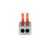 Клемма монтажная СМК PTC-2P 4222 BL/4 450В 32А 0.08-2.5(4.0)кв.мм JazzWay 5073685